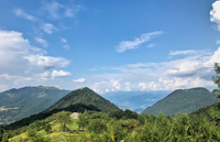 San Zeno et le lac depuis le Pian delle Alpi